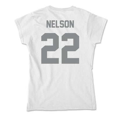 Montana - NCAA Softball : Makinzie Nelson - Soft Style Women’s T-Shirt-1