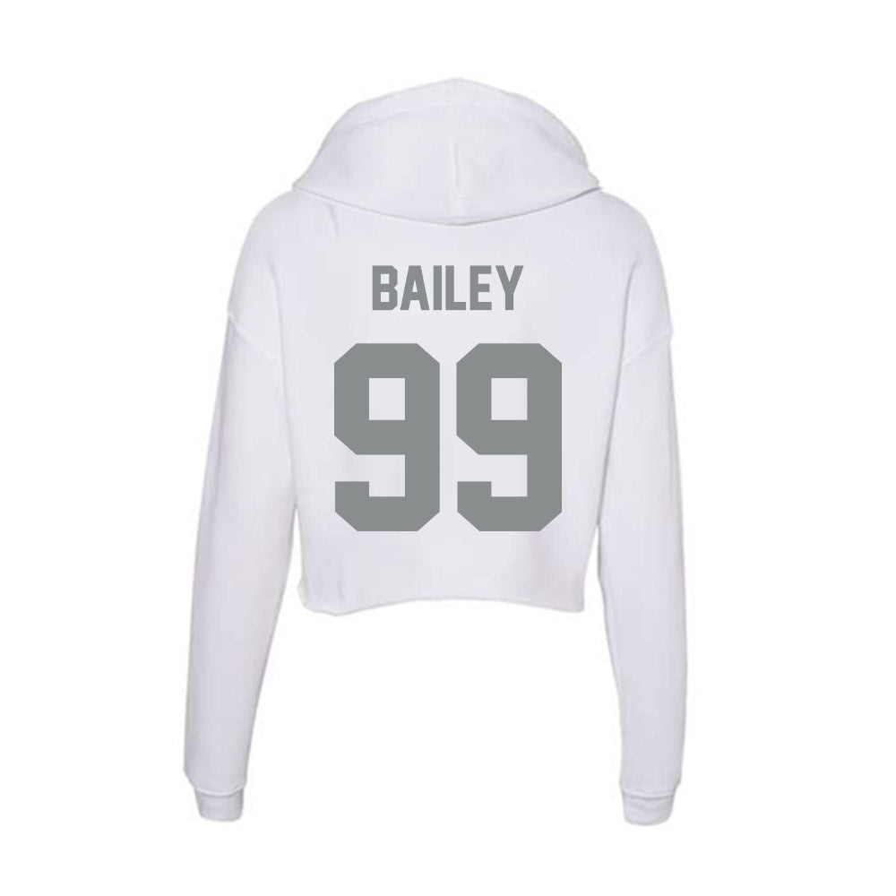 Montana - NCAA Football : Braydon Bailey - Women's Crop Fleece Hoodie-1