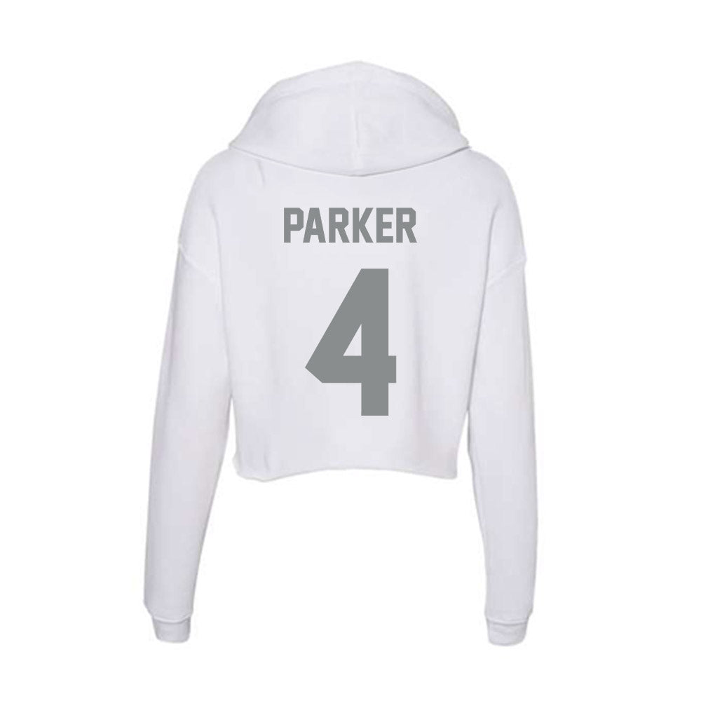 Montana - NCAA Football : Dane Parker - Women's Crop Fleece Hoodie-1