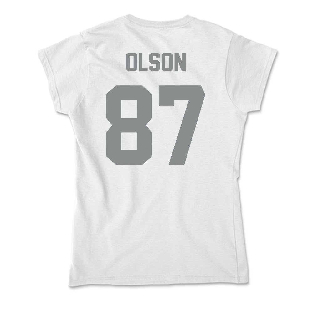 Montana - NCAA Football : Jake Olson - Soft Style Women’s T-Shirt-1