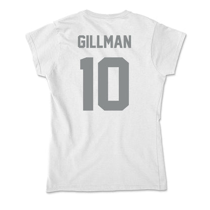 Montana - NCAA Football : Eli Gillman - Soft Style Women’s T-Shirt-1