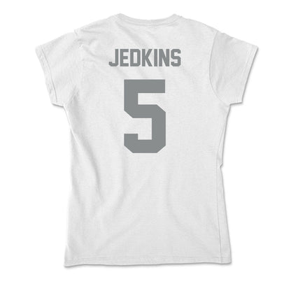 Montana - NCAA Men's Basketball : Amari Jedkins - Soft Style Women’s T-Shirt-1