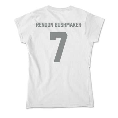 Montana - NCAA Women's Soccer : Kayla Rendon Bushmaker - Soft Style Women’s T-Shirt-1