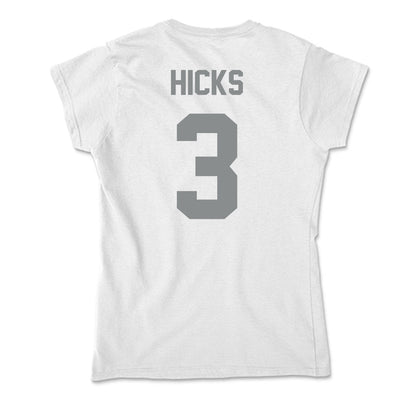 Montana - NCAA Men's Basketball : Brooklyn Hicks - Soft Style Women’s T-Shirt-1