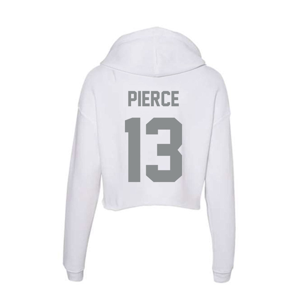 Montana - NCAA Women's Volleyball : Sydney Pierce - Women's Crop Fleece Hoodie-1