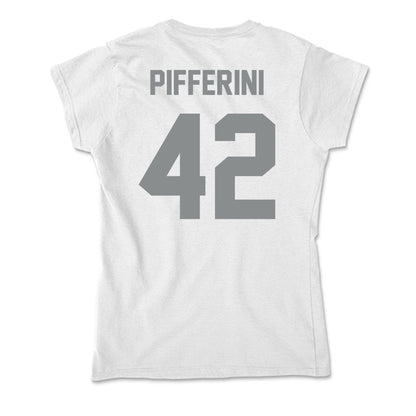 Montana - NCAA Football : Giovanni Pifferini - Soft Style Women’s T-Shirt-1