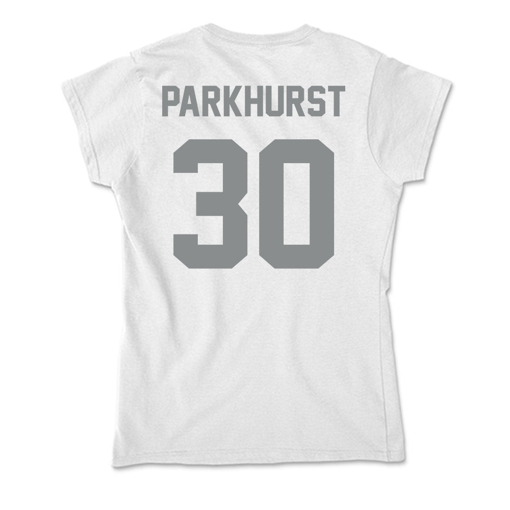 Montana - NCAA Women's Soccer : Mia Parkhurst - Soft Style Women’s T-Shirt-1