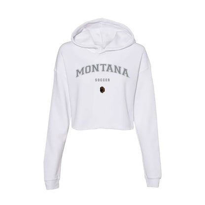 Montana - NCAA Women's Soccer : Kiera Grant - Women's Crop Fleece Hoodie-0