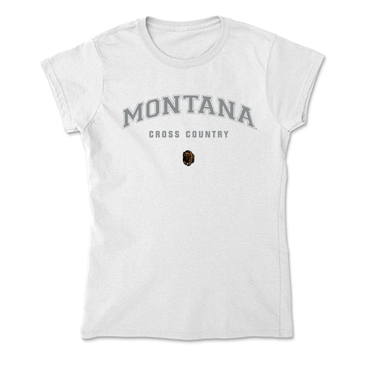 Montana - NCAA Men's Cross Country : Albert Turner - Soft Style Women’s T-Shirt-0