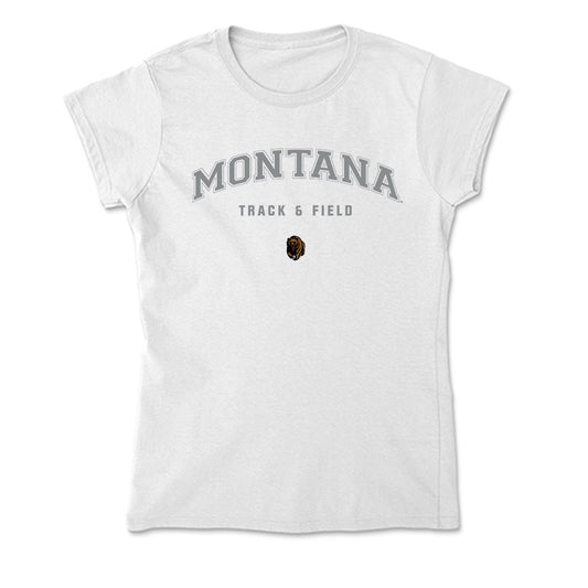 Montana - NCAA Women's Track & Field : Jaidyn Pevey - Soft Style Women’s T-Shirt-0