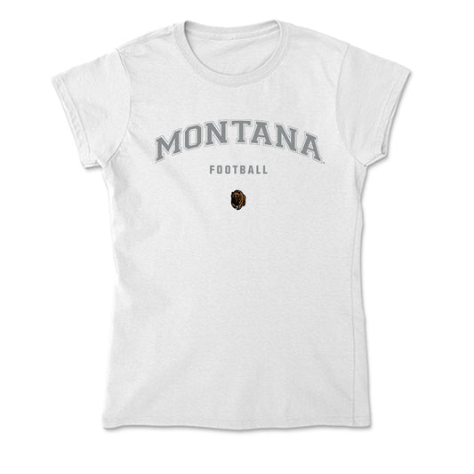 Montana - NCAA Football : Caleb Moran - Soft Style Women’s T-Shirt-0