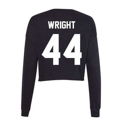  - NCAA Softball : Samiya Wright - Classic Shersey Women's Cropped Crew Fleece-1