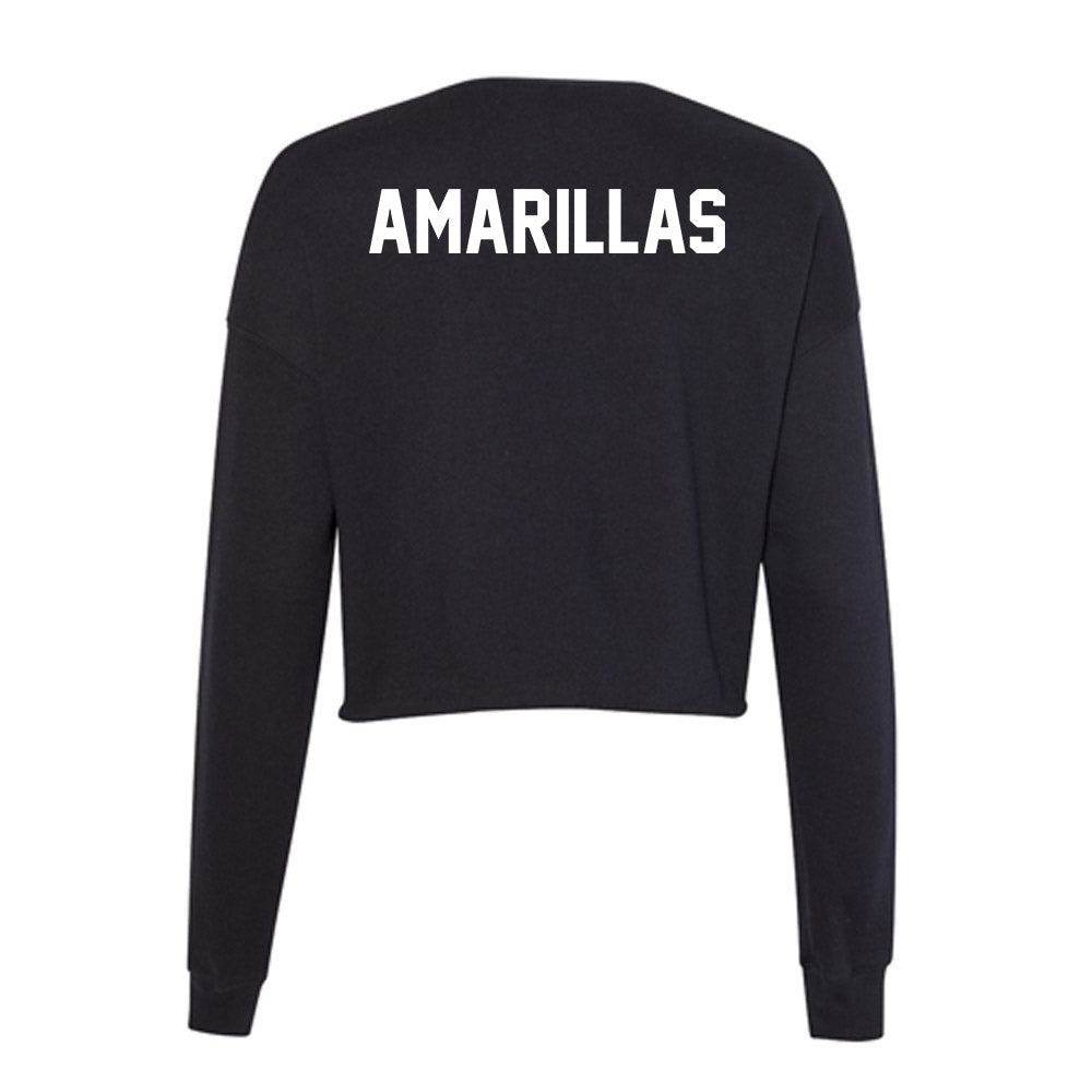 Portland State - NCAA Women's Track & Field : Riley Amarillas - Classic Shersey Women's Cropped Crew Fleece-1