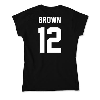 Portland State - NCAA Women's Basketball : Kyleigh Brown - Classic Shersey Soft Style Women’s T-Shirt-1