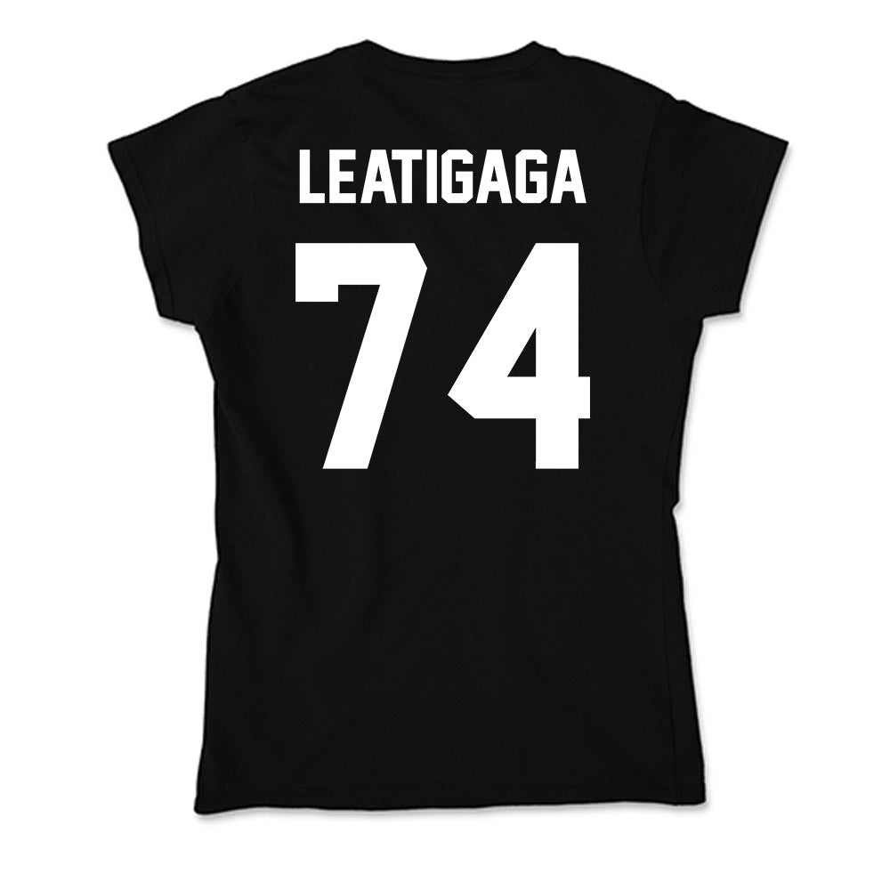 Portland State - NCAA Football : Pule Leatigaga - Classic Shersey Soft Style Women’s T-Shirt-1