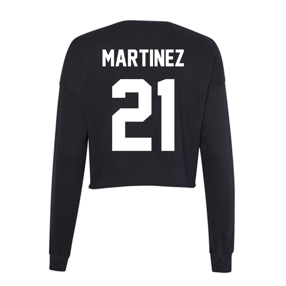 Portland State - NCAA Softball : Mia Martinez - Classic Shersey Women's Cropped Crew Fleece-1