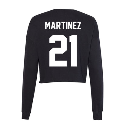 Portland State - NCAA Softball : Mia Martinez - Classic Shersey Women's Cropped Crew Fleece-1