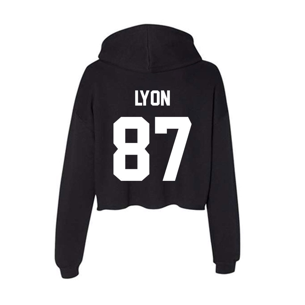 Portland State - NCAA Football : Seth Lyon - Classic Shersey Women's Crop Fleece Hoodie-1