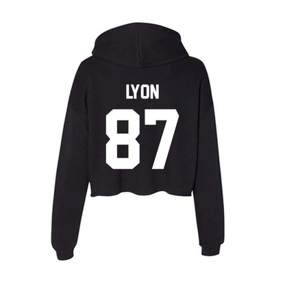 Portland State - NCAA Football : Seth Lyon - Classic Shersey Women's Crop Fleece Hoodie-1