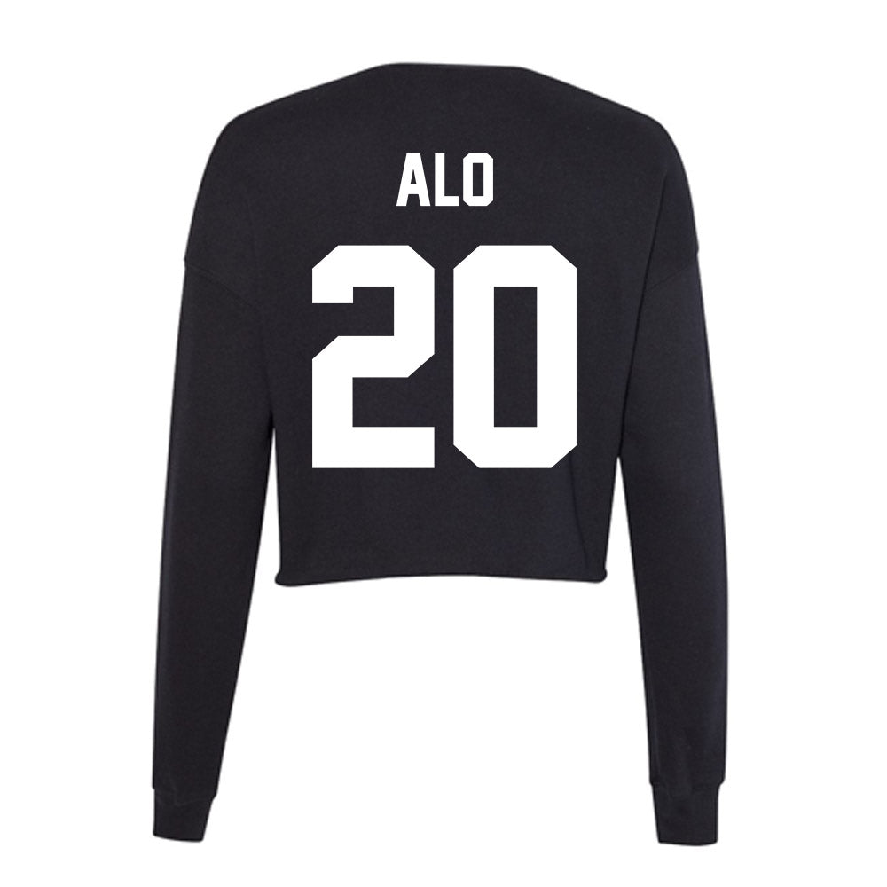 Portland State - NCAA Softball : Lorraine Alo - Classic Shersey Women's Cropped Crew Fleece-1