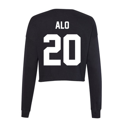 Portland State - NCAA Softball : Lorraine Alo - Classic Shersey Women's Cropped Crew Fleece-1