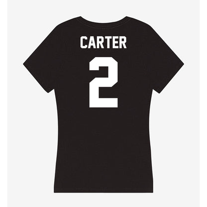 Portland State - NCAA Women's Basketball : Jamia Carter - Classic Shersey Women's V-Neck T-Shirt-1