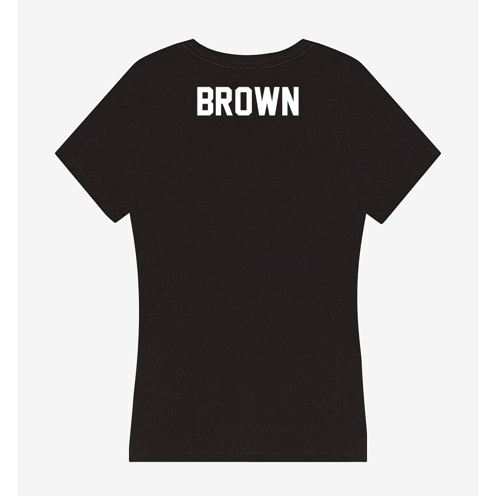 Portland State - NCAA Women's Track & Field : Ahmeah Brown - Classic Shersey Women's V-Neck T-Shirt-1