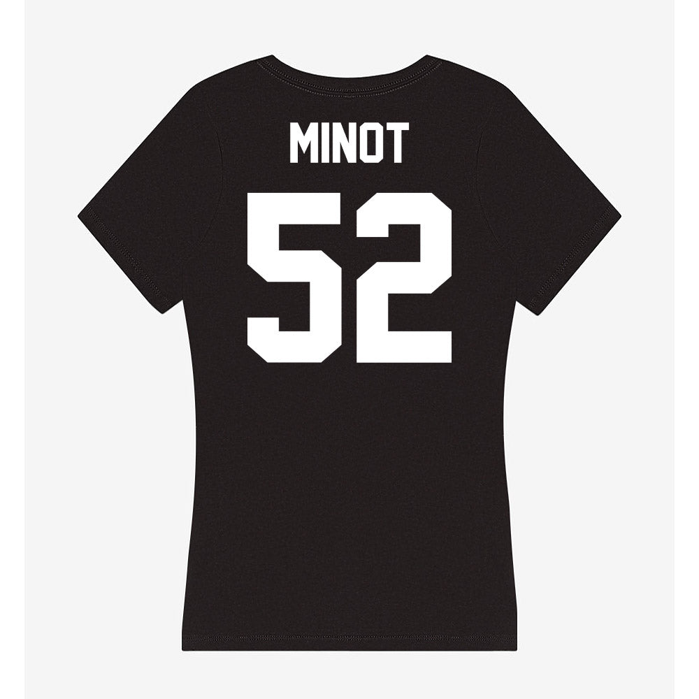 Portland State - NCAA Football : James Minot - Classic Shersey Women's V-Neck T-Shirt-1