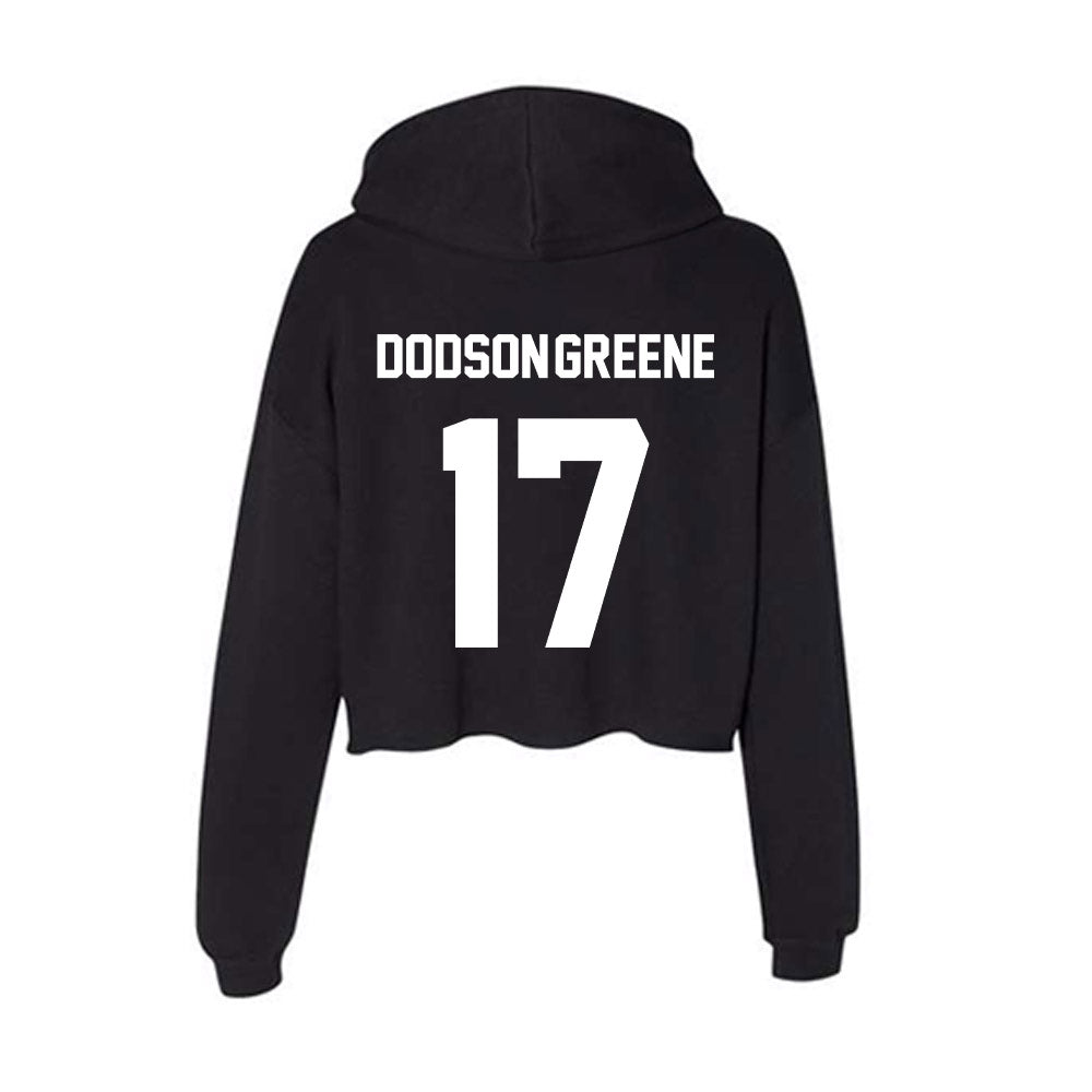 Portland State - NCAA Football : Zachary Dodson-greene - Classic Shersey Women's Crop Fleece Hoodie-1