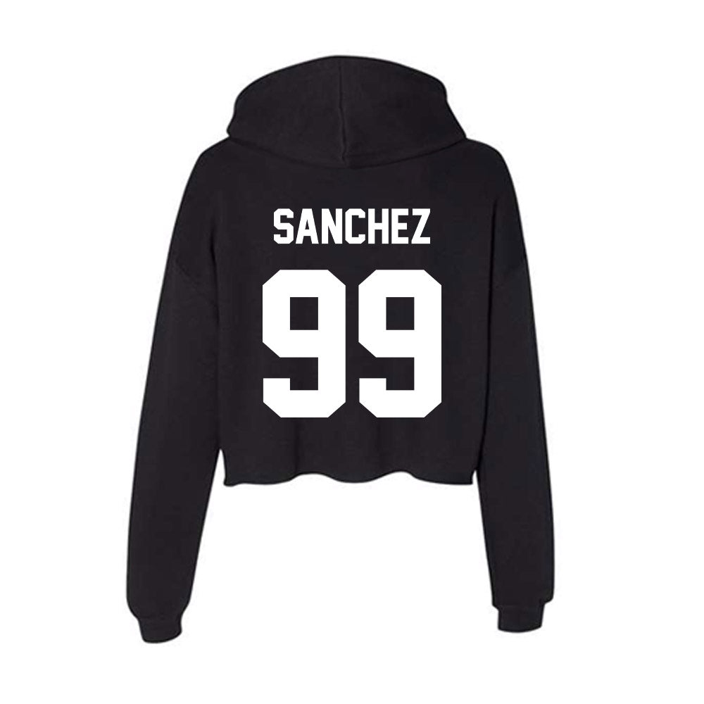 Portland State - NCAA Softball : Elise Sanchez - Classic Shersey Women's Crop Fleece Hoodie-1