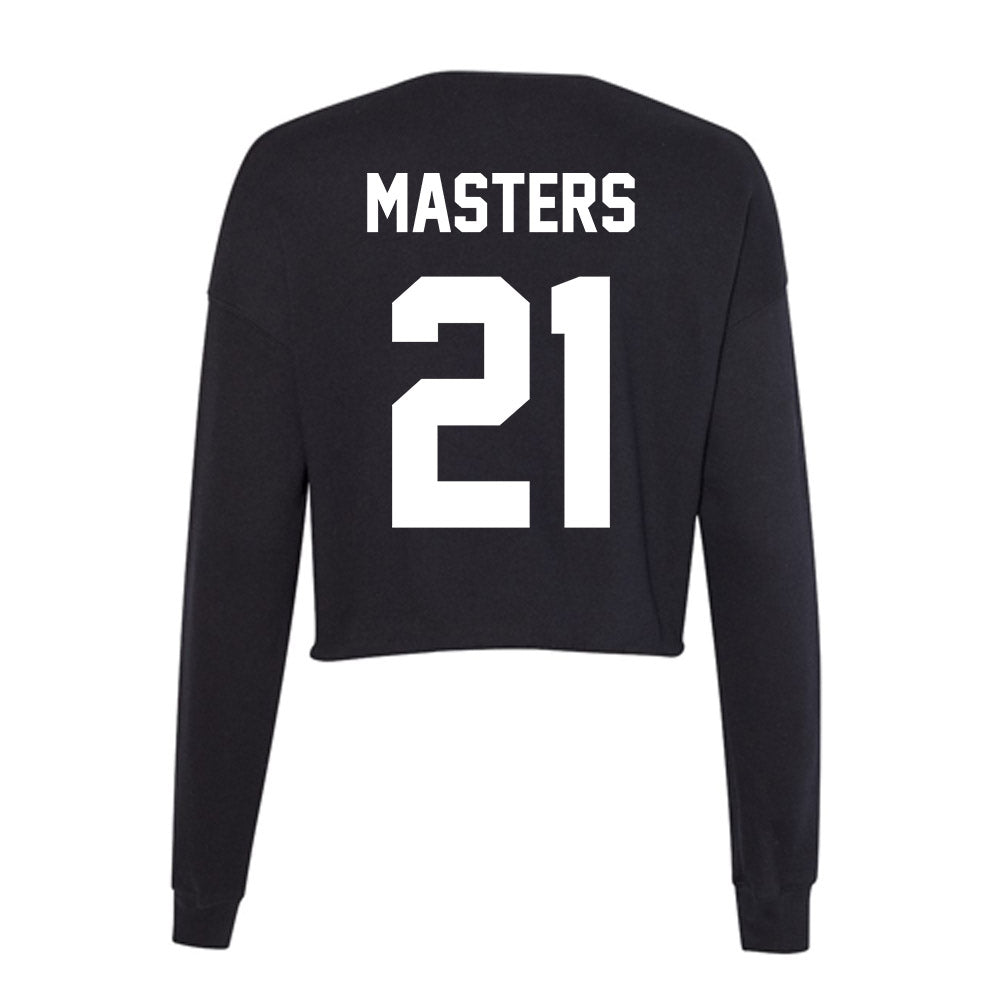 Portland State - NCAA Women's Soccer : Claire Masters - Classic Shersey Women's Cropped Crew Fleece-1