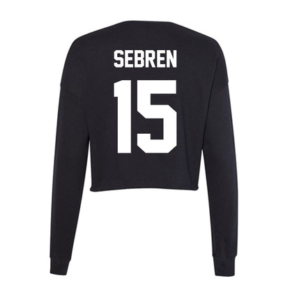 Portland State - NCAA Women's Soccer : Addison Sebren - Classic Shersey Women's Cropped Crew Fleece-1