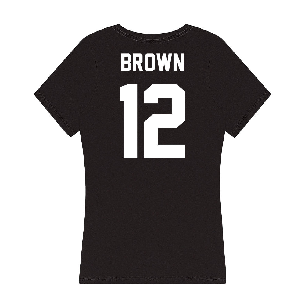 Portland State - NCAA Women's Basketball : Kyleigh Brown - Classic Shersey Women's V-Neck T-Shirt-1