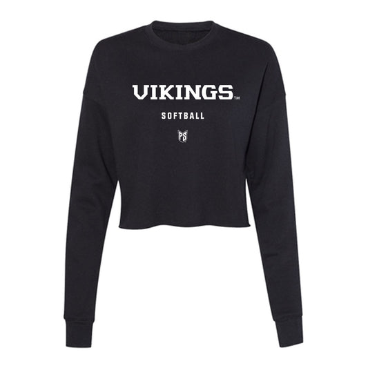 Portland State - NCAA Softball : Elise Sanchez - Classic Shersey Women's Cropped Crew Fleece-0