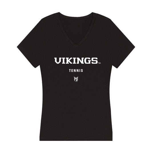 Portland State - NCAA Women's Tennis : Nene Uemura - Classic Shersey Women's V-Neck T-Shirt-0