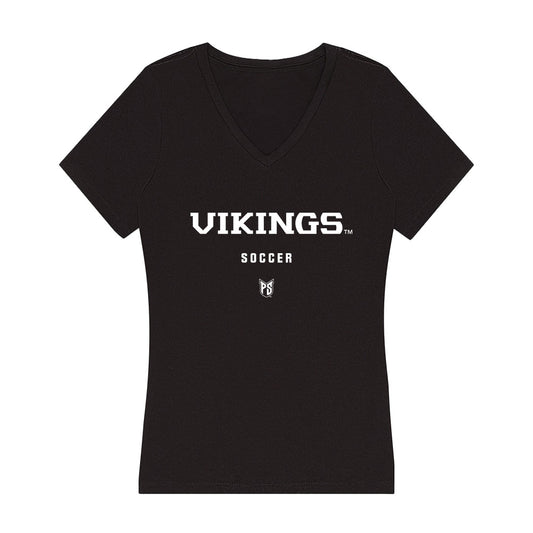 Portland State - NCAA Women's Soccer : McKenna Eggleston - Classic Shersey Women's V-Neck T-Shirt-0