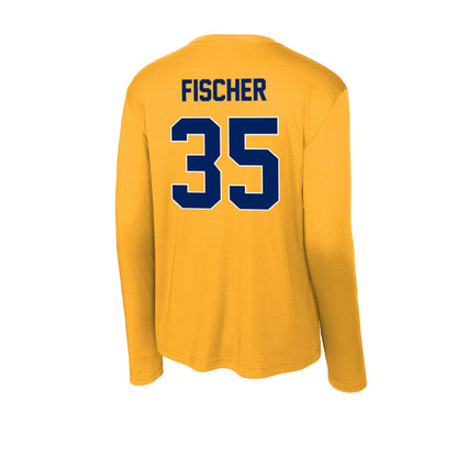 UW Eau Claire - NCAA Baseball : Evan Fischer - Activewear Long Sleeve T-Shirt-1