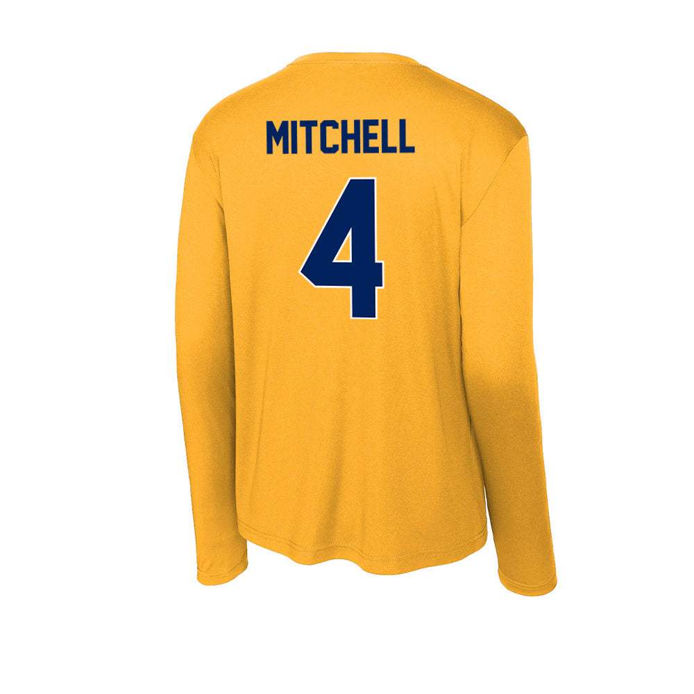 UW Eau Claire - NCAA Football : Malachi Mitchell - Activewear Long Sleeve T-Shirt-1