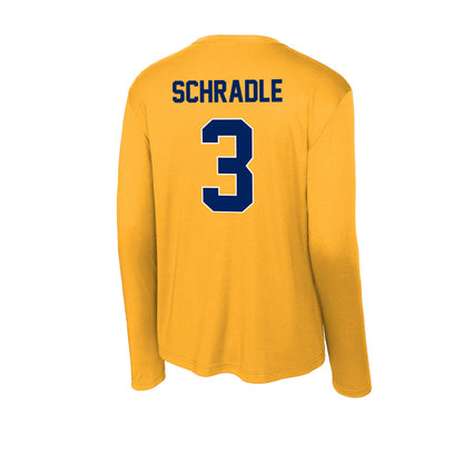 UW Eau Claire - NCAA Football : Sam Schradle - Activewear Long Sleeve T-Shirt