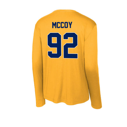 UW Eau Claire - NCAA Football : David McCoy - Activewear Long Sleeve T-Shirt-1