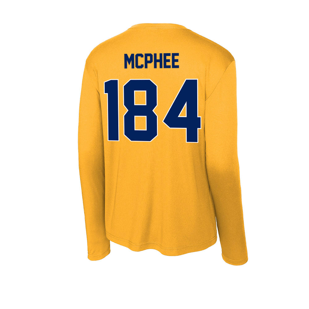 UW Eau Claire - NCAA Wrestling : Zak McPhee - Activewear Long Sleeve T-Shirt-1
