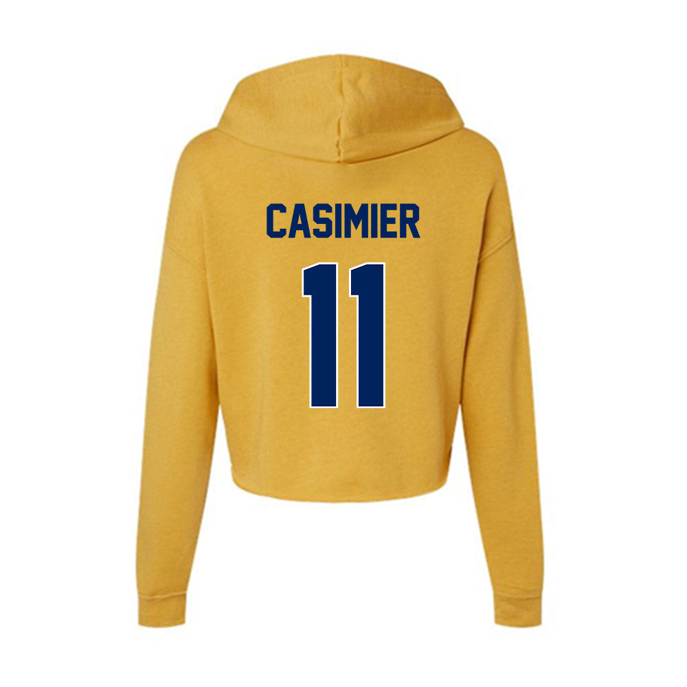 UW - Eau Claire - NCAA Baseball : Ryan Casimier - Women's Crop Fleece Hoodie-1