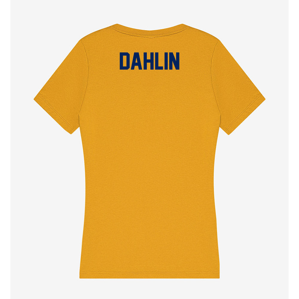 UW Eau Claire - NCAA Women's Gymnastics : Meghan Dahlin - Women's V-Neck T-Shirt-1