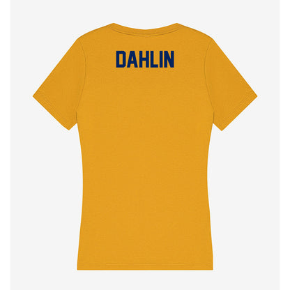 UW Eau Claire - NCAA Women's Gymnastics : Meghan Dahlin - Women's V-Neck T-Shirt-1