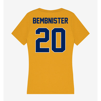 UW Eau Claire - NCAA Women's Soccer : Taylor Bembnister - Women's V-Neck T-Shirt-1