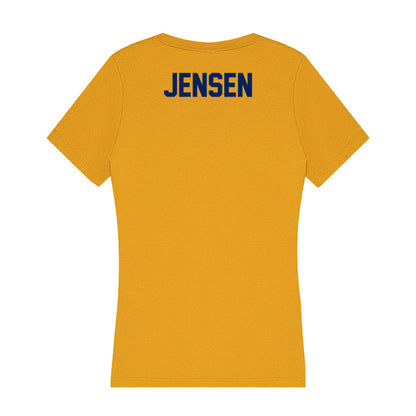 UW Eau Claire - NCAA Women's Golf : Lydia Jensen - Women's V-Neck T-Shirt-1