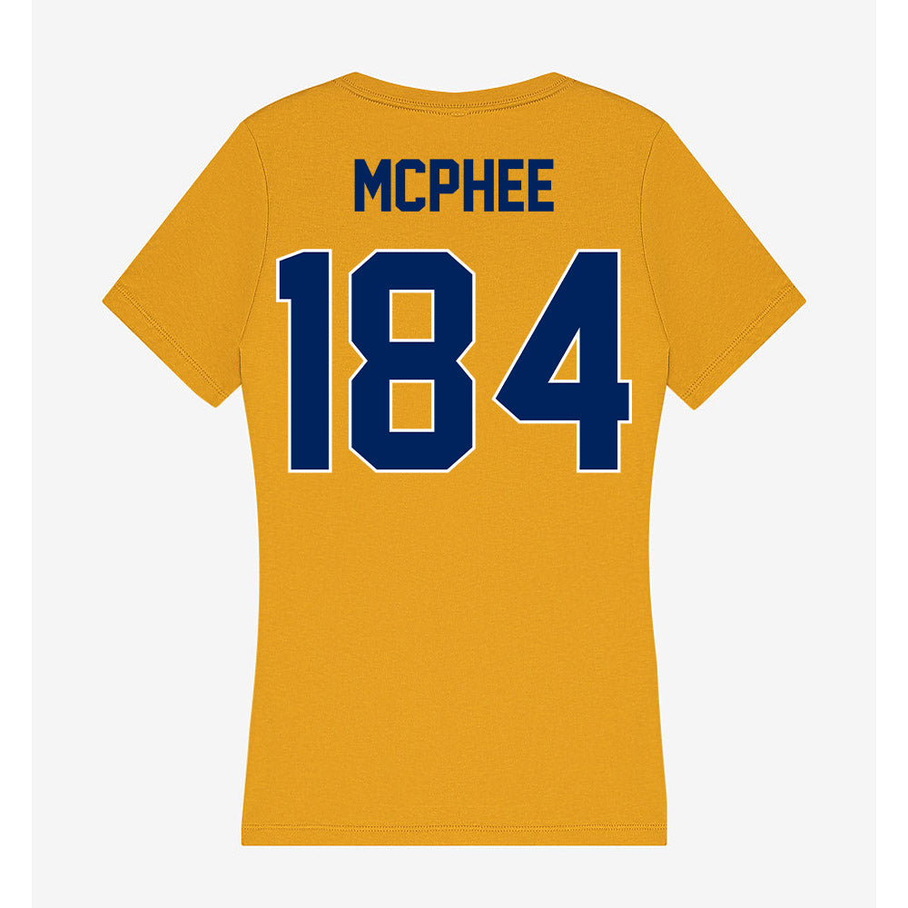 UW Eau Claire - NCAA Wrestling : Zak McPhee - Women's V-Neck T-Shirt-1