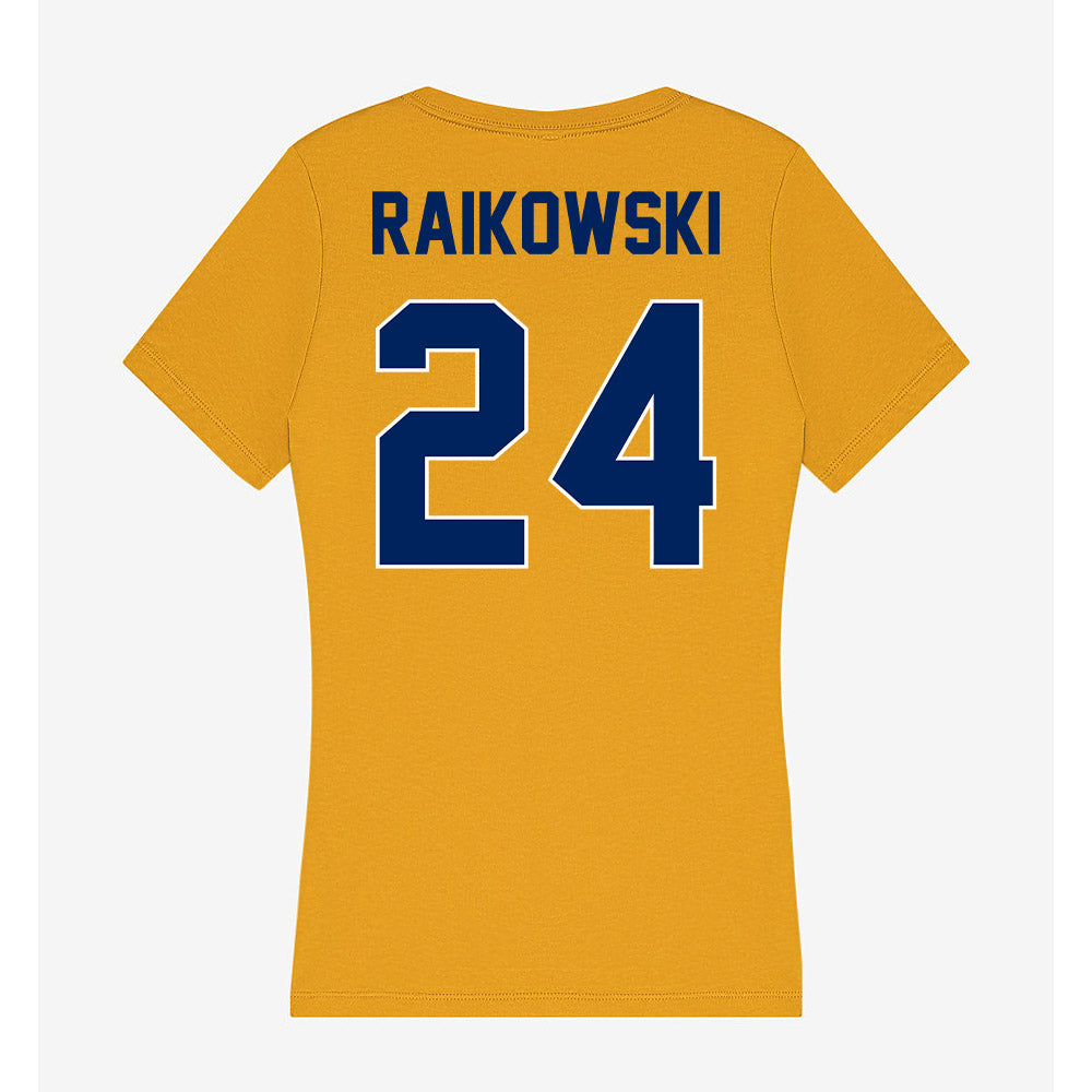 UW Eau Claire - NCAA Softball : Emma Raikowski - Women's V-Neck T-Shirt-1