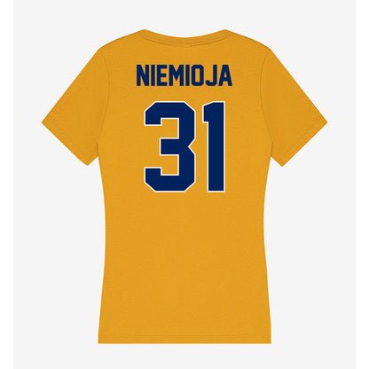 UW Eau Claire - NCAA Baseball : Tapio Niemioja - Women's V-Neck T-Shirt-1