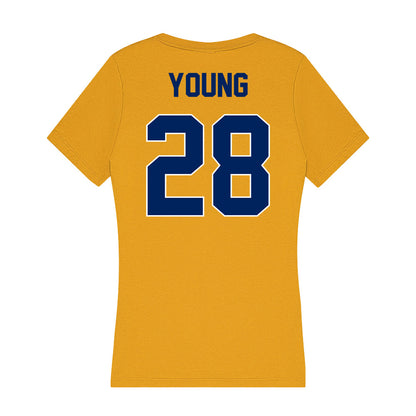  - NCAA Women's Lacrosse : Maddie Young - Women's V-Neck T-Shirt-1